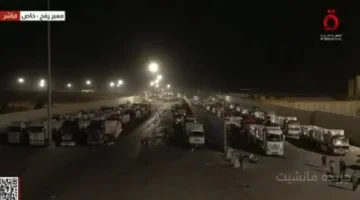 للمرة الـ45.. قافلة مساعدات مصرية جديدة تنطلق نحو قطاع غزة (فيديو) 1